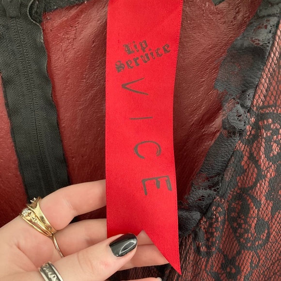 LIP SERVICE VICE PVC DRESS L-XXL - Picture 3 of 6